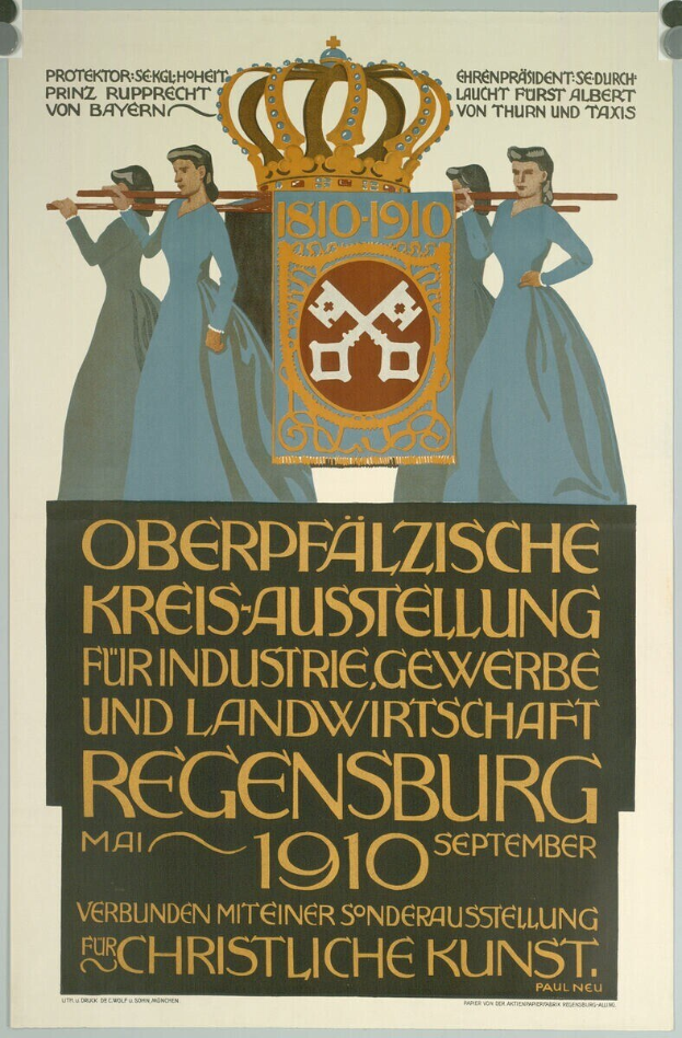 Deutscher Revolution 1910-Plakat mit einer Gruppe von Menschen und einer Krone, mit Text.