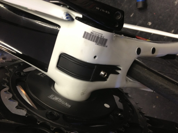 Zubehörteil eines Fahrrads zu sehen.